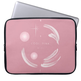 "Elegant Feminine Abstrakt Electronics Bag - Mjuk Laptop Fodral