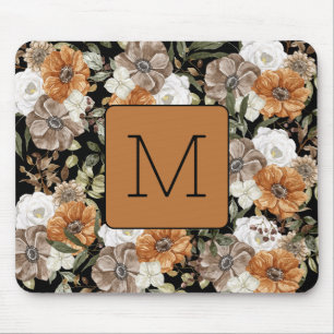 Elegant feminine look Black and brown initial Musmatta
