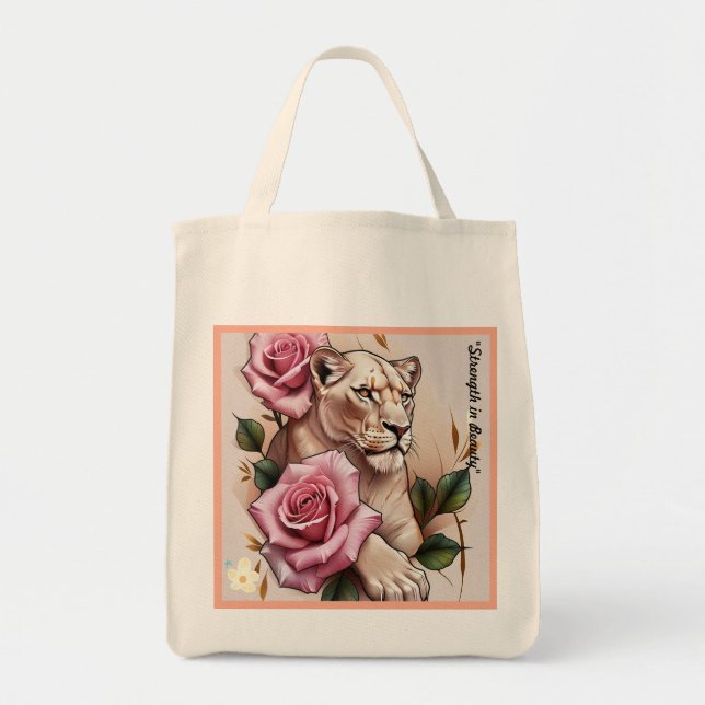 elegant Feral Charm Tygkasse (Framsidan)
