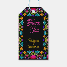 Elegant fiesta bröllop presentetikett