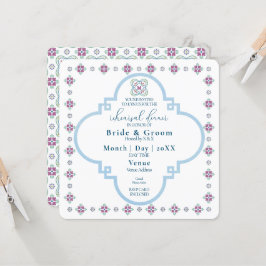 Elegant Fiesta Rehearsal Middagsinbjudan Inbjudningar