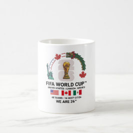 Elegant FIFA Världscup 2026 Klassisk 11 oz Mugg