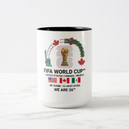 Elegant FIFA Världscup 2026 Tvåtons 0,44 l Mugg