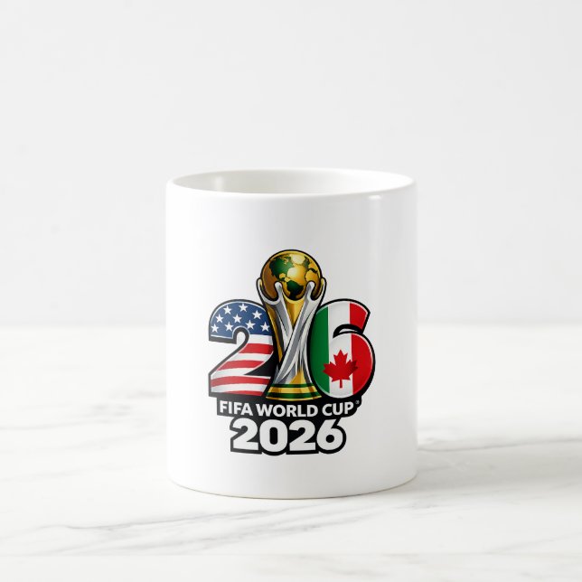 Elegant FIFA Världscupen 2026 Mugg (Center)