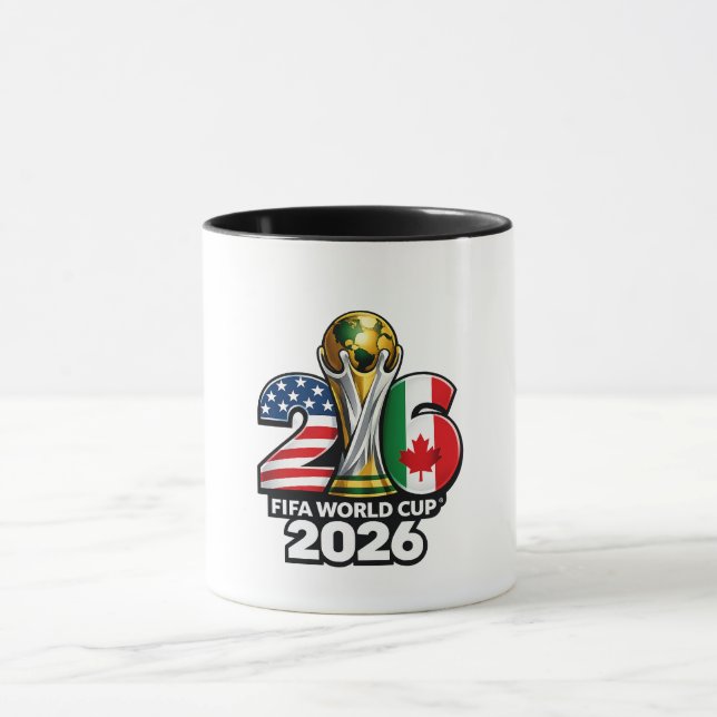 Elegant FIFA Världscupen 2026 Mugg (Center)