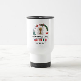 Elegant FIFA Världscupen 2026 Res/pendlar-mugg Resemugg