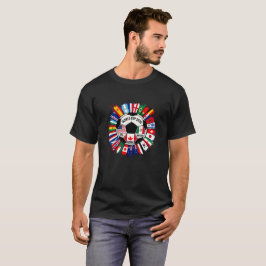 Elegant FIFA VM 2026 Basic Mörk T Shirt