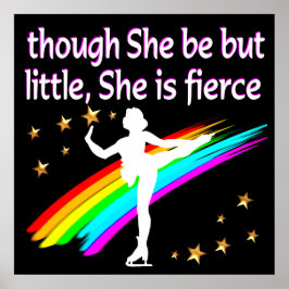 ELEGANT FIGUR SKATTERKONSTRUKTION POSTER