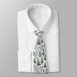 Elegant fir träd tie slips