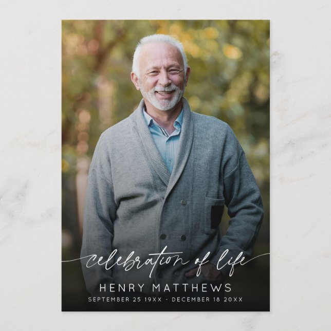 Elegant Firande i livförsäkringsordern Program (Framsida)