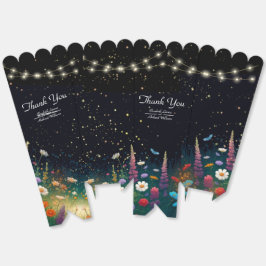 Elegant Firefly Rustic Wedding-inbjudan till förmå Presentaskar