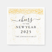 Elegant Fizz Bubbles-Nyårsafton