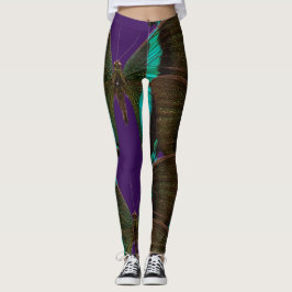 Elegant fjäril leggings