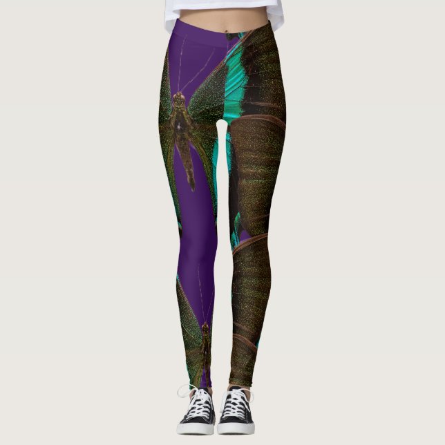 Elegant fjäril leggings (Framsida)