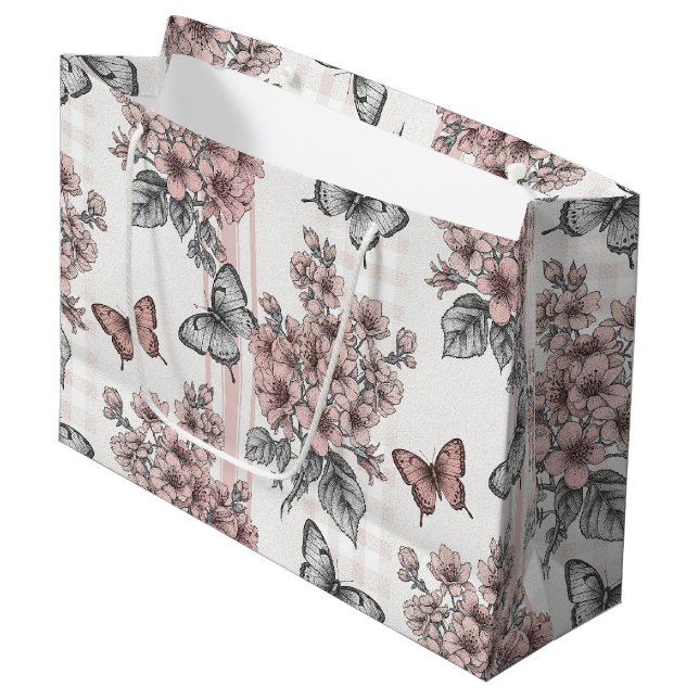 Elegant fjärilsblomning (1) (Framsidan Vinklad)