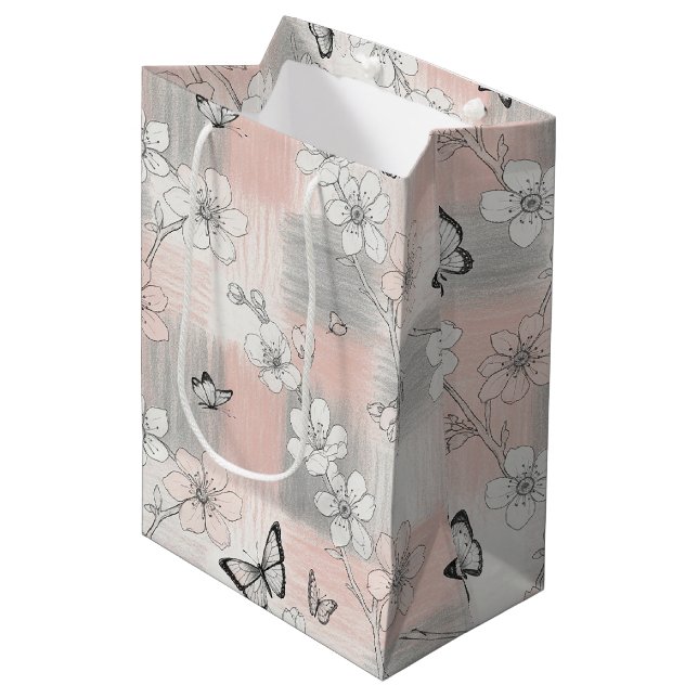 Elegant fjärilsblomning (3) (Framsidan Vinklad)