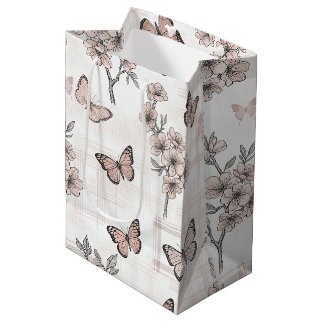 Elegant fjärilsblomning (6) (Framsidan Vinklad)