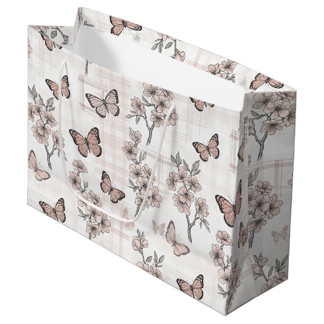 Elegant fjärilsblomning (6) (Framsidan Vinklad)