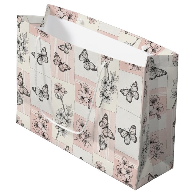 Elegant fjärilsblomning (8) (Framsidan Vinklad)