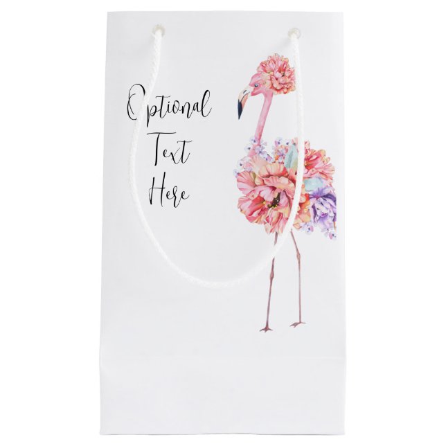 Elegant Flamingo Gift Bag (Framsidan)