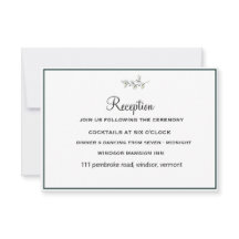 Elegant Flat Modern Botanical Grey Bröllop