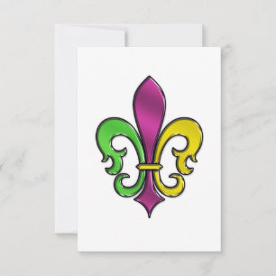 Elegant Fleur De Lis-design Tack Kort
