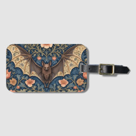 Elegant Flies Fladdermus William Morris Inspired B Bagagebricka
