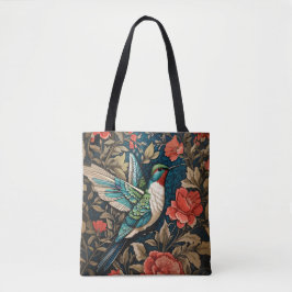 Elegant Flies Hummingbird William Morris Inspired Tygkasse