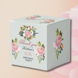 Elegant Floral 60th Birthday  Presentaskar