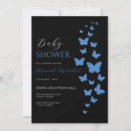 Elegant Floral Baby Shower Invitation Customizable Inbjudningar