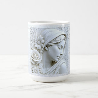 Elegant Floral Goddess Kaffemugg