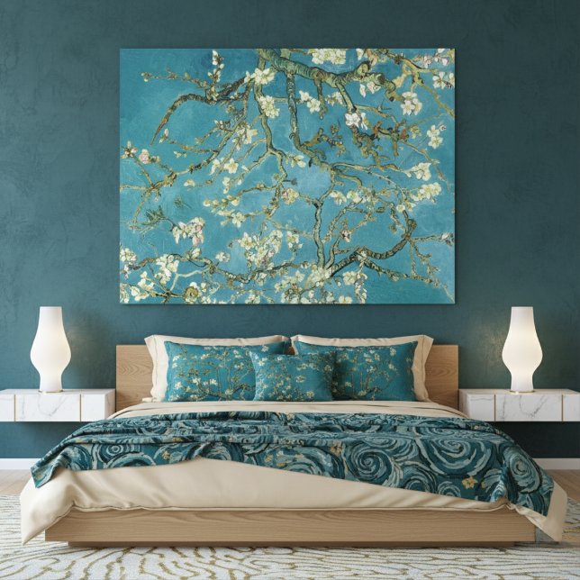 Elegant Floral Impressionist Art Décor Van Gogh Canvastryck (Skapare uppladdad)