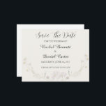 Elegant Floral Minimal Wedding Save the Date Card  Spara Datumet<br><div class="desc">This elegant floral save the date card features soft wildflower artwork in blush and sage tones, perfect for a romantic garden wedding or spring wedding celebration. The minimalist layout and classic serif typography create a timeless and modern wedding save the date design. Easily personalize this wedding save the date with...</div>