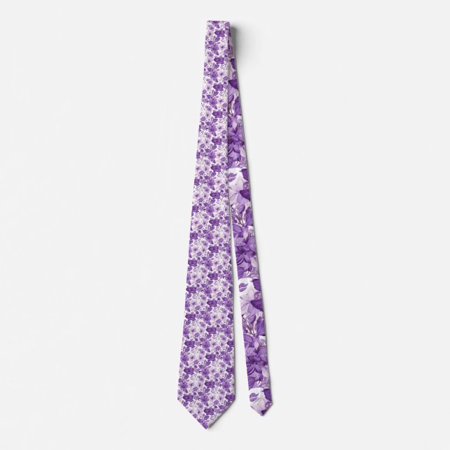 Elegant floral pattern in purple tones slips (Framsida)