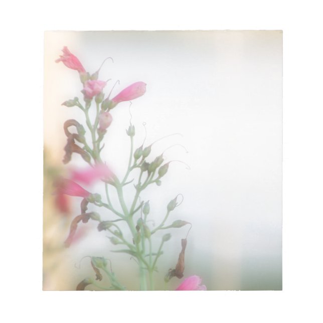 Elegant Floral Photography Anteckningsblock (Framsida)
