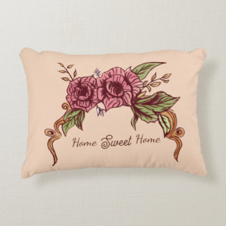 Elegant Floral Prydnadskudde