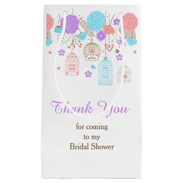 Elegant Floral Purple and Blue Bridal Shower (Framsidan)