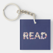 Elegant floral READ-typografi - Pastell botanisk