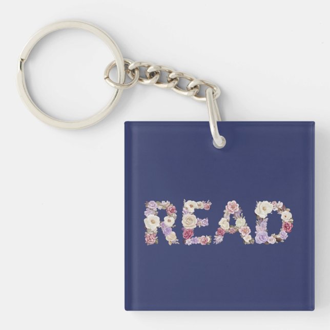 Elegant floral READ-typografi - Pastell botanisk  (Framsidan)