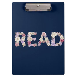 Elegant Floral READ Typography - Pastel Botanical