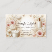 Elegant floral skönhet Kosmetisk professionell