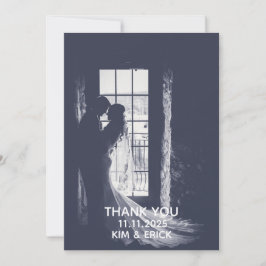 Elegant Floral Wedding Tack Kort