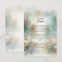 Elegant Florals in a Woodland Realm Wedding