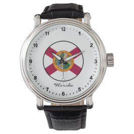 Elegant Florida Watch & Florida Flagga / USA Armbandsur