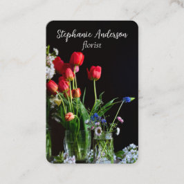 Elegant Florist Visitkort