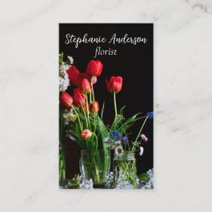 Elegant Florist Visitkort