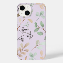 Elegant florsamt iPhone-fodral – Stilfullt & Skydd