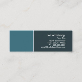 Elegant flotta mini visitkort