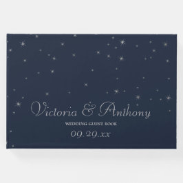 Elegant flottan och Silver Fallande stjärnor Bröll Gästböcker