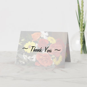 Elegant Flower Bouquet Daisy Ro Tack Kort